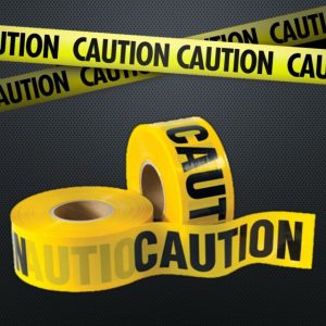 Caution Safety Tapes 50M